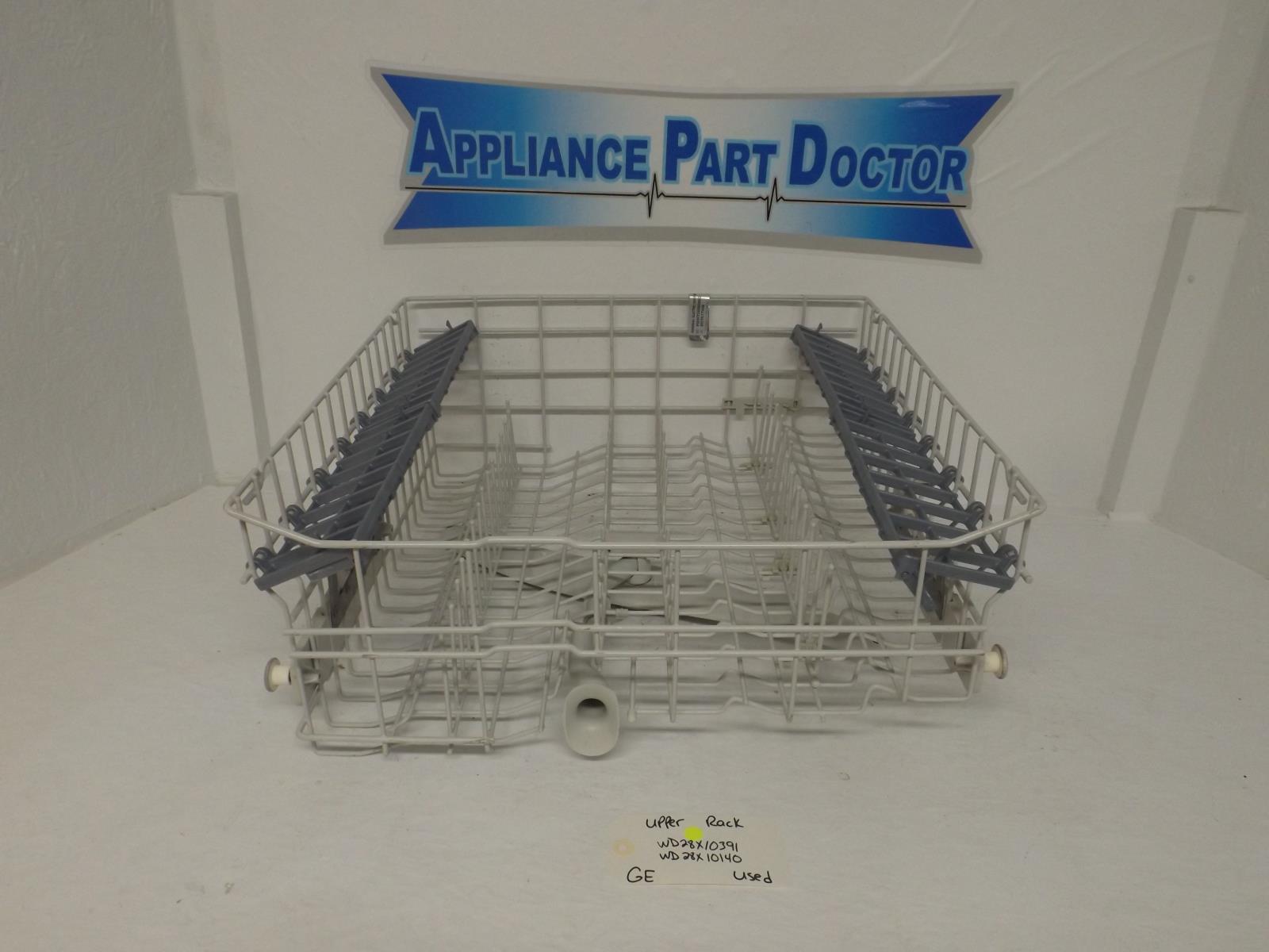 GE Dishwasher WD28X10391 WD28X10140 Upper Rack Used GE Dishwasher WD28X10391 WD28X10140 Upper Rack Used